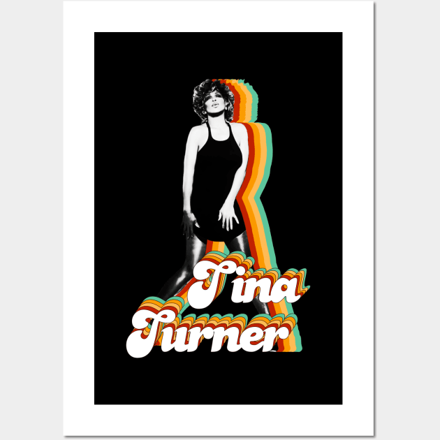 Tina Turner WPAP Wall Art by RUS